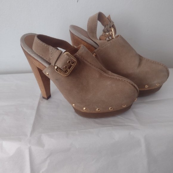 MICHAEL KORS sling back, buckle, 5.5" heels - Picture 2 of 9